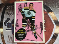 1961-62 TOPPS hockey Orland Kurtenbach rookie card #15