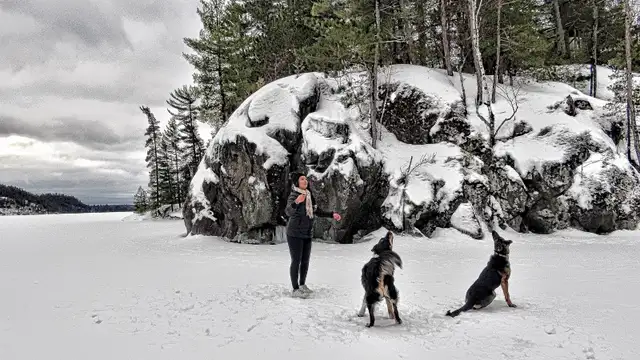 SNOW MIBILE, ICEFISH, COTTAGES in Ontario in Canada - Image 19