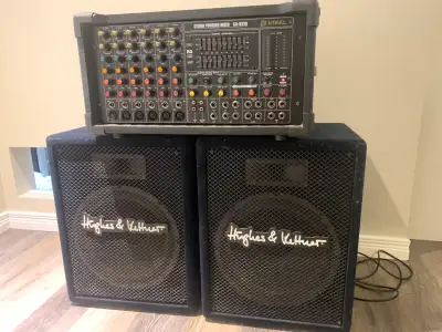 Kit Ampli-Mixer & Speakers Hughes & Kettner, View more