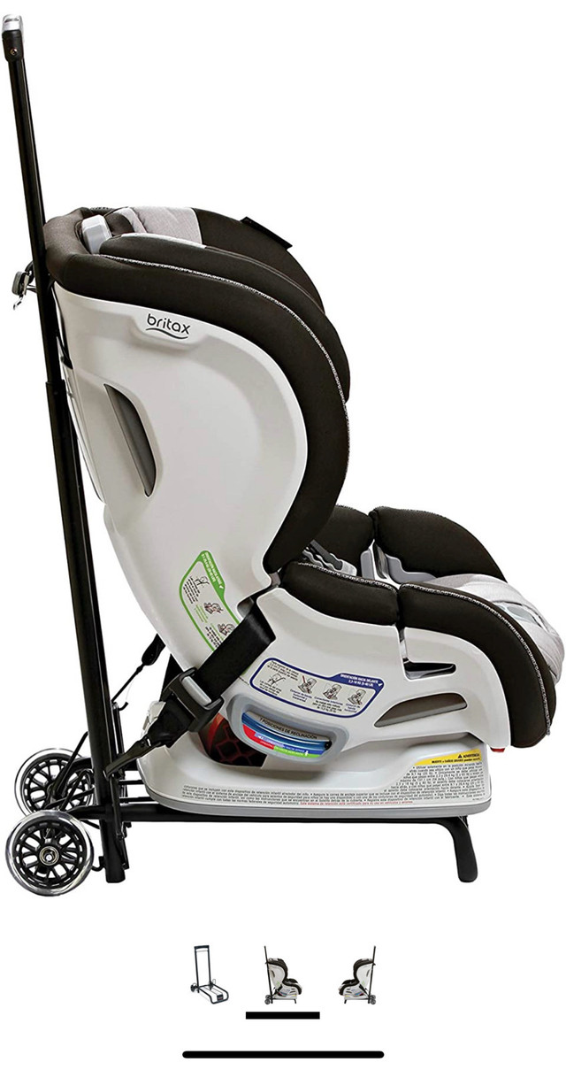 Britax car seat travel cart  in Strollers, Carriers & Car Seats in Victoria - Image 3