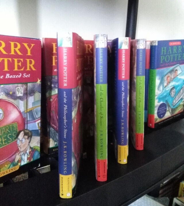 Harry Potter Bloomsbury Raincoast ALL Hardcover with Dustjacket in Children & Young Adult in City of Toronto