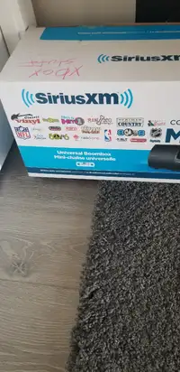 Sirius xm boombox satellite stereo 