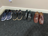 Men’s size 8 shoes, Reebok, Chaps, 2 dress shoes. $20 each pair.