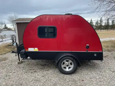 Our darling trailer is a treat ! Red for Christmas??!!! Our aging lives have shifted and so we are l...