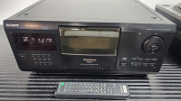 SONY CDP-CX205 Mega Storage 200 Disc CD Player/Changer With Remo