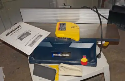 6-1/8" benchtop jointer/planer, View more