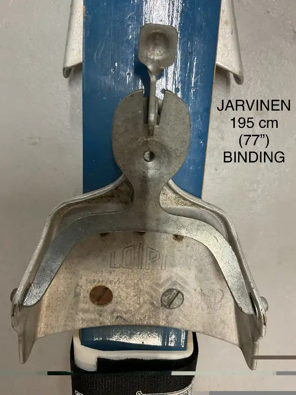 CROSS COUNTRY JARVINEN VINTAGE SKIS 77” in Ski in Kitchener / Waterloo - Image 5