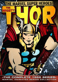 THE MIGHTY THOR CARTOON 2 DVD set COMPLETE 1960s MARVEL 1966