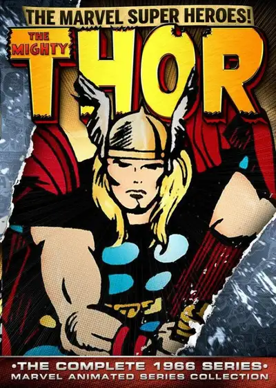 THE MIGHTY THOR CARTOON 2 DVD set COMPLETE 1960s MARVEL 1966, View more