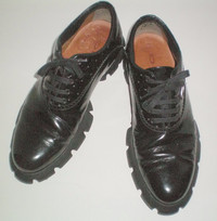 Oakley Mens Italian Tuxedo Black Leather Golf Shoes 10.5
