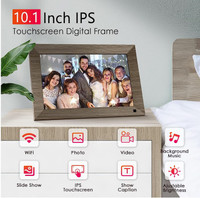 10.1 Digital photo frame(touchscreen) WIFI 16Gb storage
