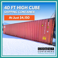 Seacans / Storage Containers for Sale in Saskatoon - USED 40HC