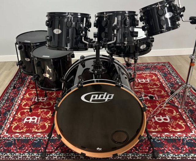 Batterie PDP X7 noir (Erable) dans Percussions  à Longueuil/Rive Sud