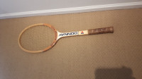 Vintage Wooden Donnay Pro Autograph Tennis Racquet