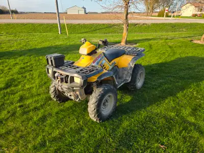 Runs strong, needs a few fixes. Great project or budget 4x4 ATV Selling my 2004 Polaris Sportsman 60...