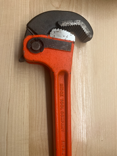 Ridgid Rapidgrip Pipe Wrench, Model HD14, View more