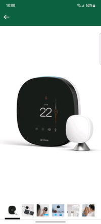 ecobee SmartThermostat with Voice Control


