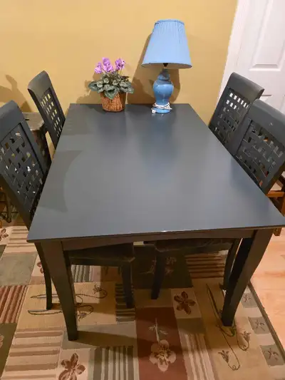 Dinning table and 4chairs, View more