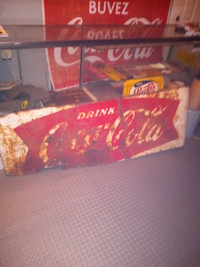 Antique coke sign 