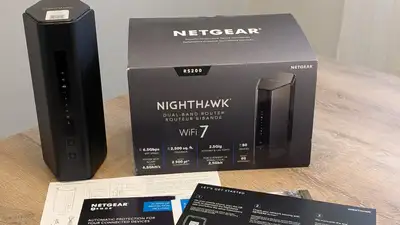NETGEAR Nighthawk RS200 – WiFi 7 Router, View more