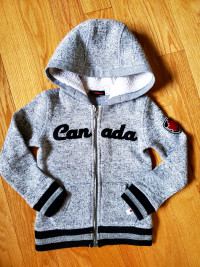 Size 4-5T Kids Canada Hoodie  or Vest