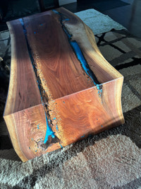Live edge coffee / dining tables