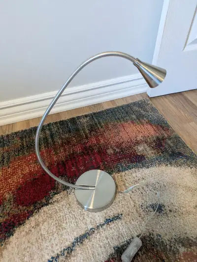 Gently used Ikea desk lamp, with flexible gooseneck.