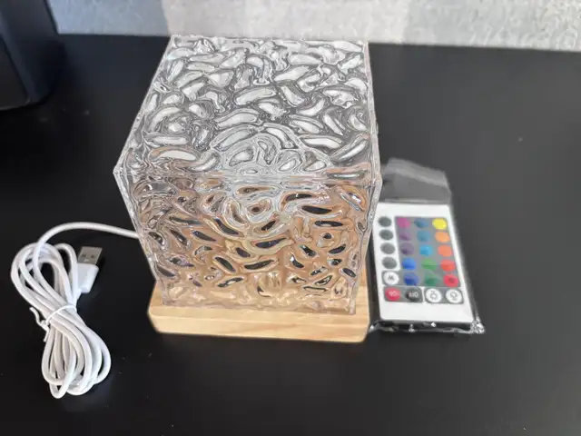 Crystal Night Light Cube64519997562881125