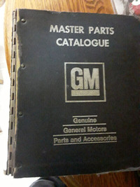 OEM OLDSMOBILE-CHEVY  PARTS CATALOGUES
