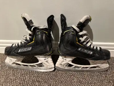 Fairly well worn skates. My daughter liked them so I had to find the exact same model a size up. Sup...