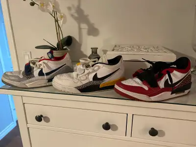 VARIOUS NIKE AIR JORDANS MENS SIZE 10.5, View more