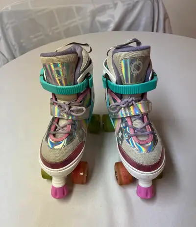 Girl’s Adjustable Roller Skates - Sizes 3-6, View more