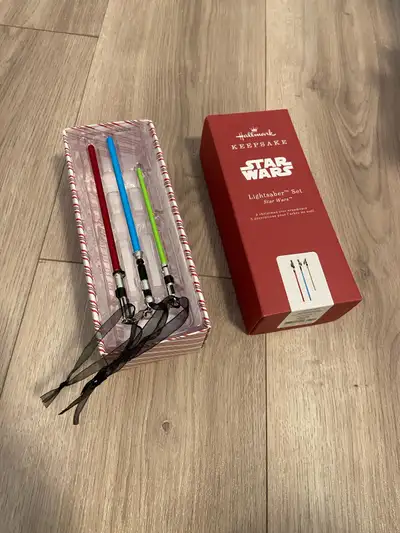 Hallmark Keepsake Lightsaber Set Star Wars Christmas Ornament, View more