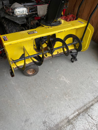 Snowblower for x350 tractor 
