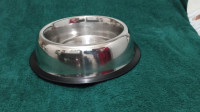 Van Ness Stainless Steel Non-Slip 3-Cup Food Dish For Cat Or Dog