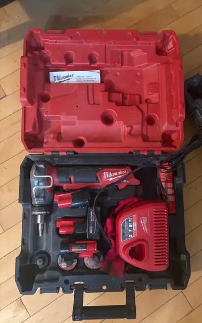 Milwaukee M12 FUEL ProPEX Expander Kit, Model 2532-22., View more