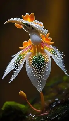Rare hybrid orchid, View more