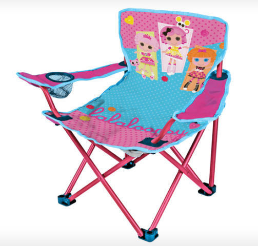 Silver Circle Mirror & Disney princess folding chair in Toys & Games in Oshawa / Durham Region - Image 3