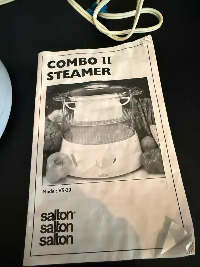 Salton II Steamer and Manual in Microwaves & Cookers in Peterborough - Image 3