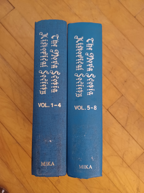 Collections of the Nova Scotia Historical Society Volumes 1-8 in Non-fiction in Dartmouth - Image 2