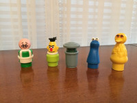 " 5 Sesame Street Characters" -  by Fisher Price