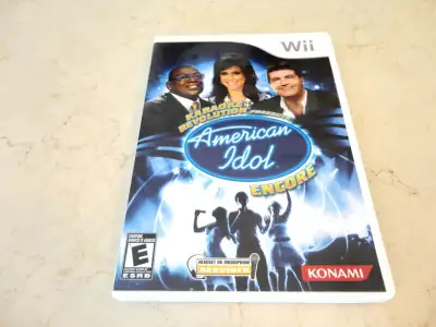 Wii American Idol Encore Karaoke Revolution Game CD by Konami, View more