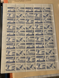 Canada sc 365 full sheet stamps