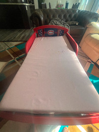 Montreal Canadiens themed kiddie bed