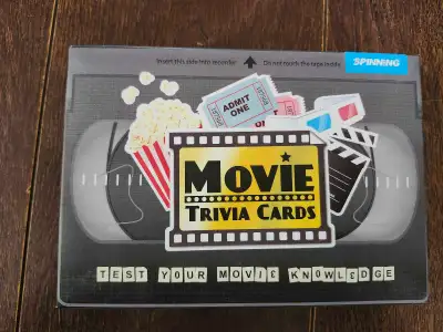 Spinning Hat Movie Trivia Cards, View more