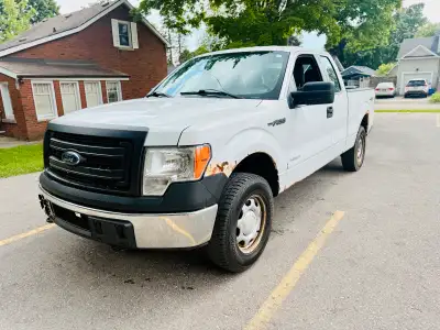 FORD F150 SUPER CAB 4X4 3.5L V6 ECOBOOST GASOLINE AUTOMATIC TRANSMISSION EXTENDED CAB POWER WINDOWS...