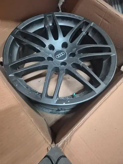 I have 4 Audi Rims. Packed and unused ones. Style- Niche-Verona Part # M1501985 65 +35 Finish- Matte...