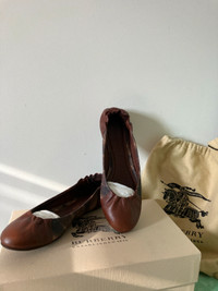 Authentic Burberry Flats