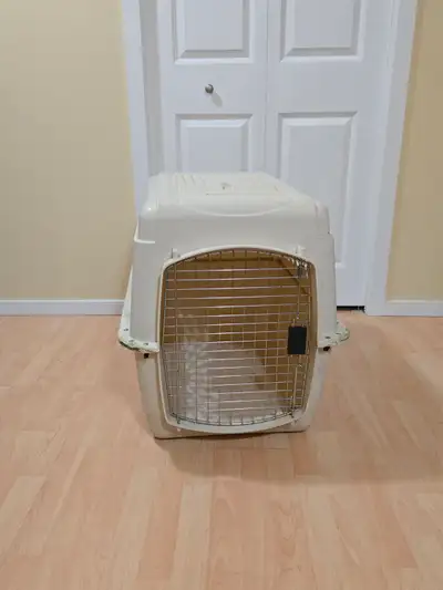 Hardcover Dog Kennel with Camo Cover – Medium Size, View more