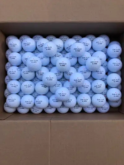 100 Used TOP FLITE XL 2000 Golf Balls, View more